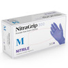 Medgluv Nitragrip 300 Nitrile Exam Glove, Textured Finger, 3.2mil, Teal Blue, Large 300/bx, 10/cs