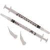 Gingi-Pak, 1cc Syringe with Luer-Slip Tips, 100/pk