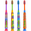 Sunstar GUM Crayola Deep Clean Toothbrush, Manual, Assorted Colors, Individually Packed, Age 5+, 1 dz/bx