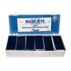 Holg Mark Rite Articulating Paper 0.003" Thin Blue Pre-Cut Tabs, 600/bx