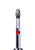 JP Defend Diamond Bur 379 Egg/Football 1.8mm Diameter, Fine Grit, 5/pk