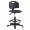 Brewer Industrial Chairs & Stools Polyurethane, Adjustable Footring , Hgt. Range 22.5" - 32.5", 27" Dia. Base