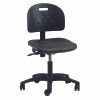 Brewer Industrial Chairs & Stools Polyurethane, Adjustable Footring , Casters, Hgt. Range 22.5" - 32.5", 27" Dia. Base