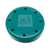 Kerr 8-Hole Bur Block, Round, Teal, ea