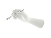 Ansell Gammex Non-Latex Pi Textured Surgical Gloves, Size 5½, Powder Free, White, Sterile, 50 pr/bx, 4 bx/cs