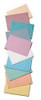 Tidi 2-Ply Tissue/Poly Towel, Mauve, 13" x 18", 500/cs