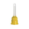 Hexa T-Mixer Style (Short) Mixing Tips, 1:1 / 2:1, Yellow Small 4.2mm, 48/pk