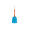 Hexa Acrylic T-Mixer Style (Short) Mixing Tips, 4:1 / 10:1, Blue/Orange, C&B 3.2mm, 25/pk