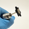 ODS Hexagon Black Bristle Plain Brush with Handle Dia 22mm, 100/pk