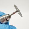 ODS Flexible Diamond Radial-Slotted Disc For Separating Porcelain and Resin Veneers Dia 22x0.22mm, ea