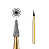 Pac-Dent Trimming & Finishing Carbide Bur FG-9103 Concave Interproximal 30-Bladed, 10/pk