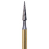 Pac-Dent Trimming & Finishing Carbide Bur FG-7612 12-Bladed, Friction Grip, 10/pk