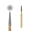 Pac-Dent Trimming & Finishing Carbide Bur FG-9214 Taper 30-Bladed, 10/pk