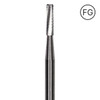 Pac-Dent Carbide Bur FG-558L Straight Fissure Crosscut, Clinic Pack, 100/pk