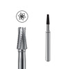 Pac-Dent Carbide Bur FGSS-701 Taper Fissure Crosscut, Clinic Pack, 100/pk