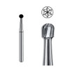 ODS Precision Carbide Bur HP-6, Round, 5/pk