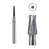 ODS Precision Carbide Bur HP-169L, Tapered Flat End, 5/pk