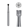 ODS Precision Carbide Bur HP-37, Inverted Cone, 5/pk