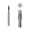 ODS Precision Carbide Bur HP-700, Taper Fissure Cross-Cut, 5/pk