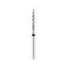 SpiralKool Diamond Turbo Cutting Bur 863T-012SC, Flame, Super Coarse, 5/pk