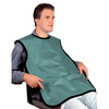 Flow Adult Lead-Free Bib X-Ray Apron, without Collar, 0.25 mm, 24" x 26", Teal, ea