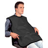 Flow Adult Lead-Free Bib X-Ray Apron, without Collar, 0.25 mm, 24" x 26", Black, ea