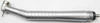 A1 Handpiece Standard 4-hole Highspeed Handpiece, Push Button, ceramic bearings, Midwest Type, ea