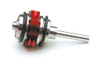 A1 Handpiece Dentex M3-WH-MLS Mini Push button Turbine, ea