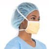 Halyard Fluidshield Fog-Free Surgical Mask Level 3, Orange, 50/bx 48207