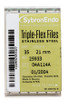 SybronEndo Triple Flex Files 21mm, Size 15, White, 6/pk