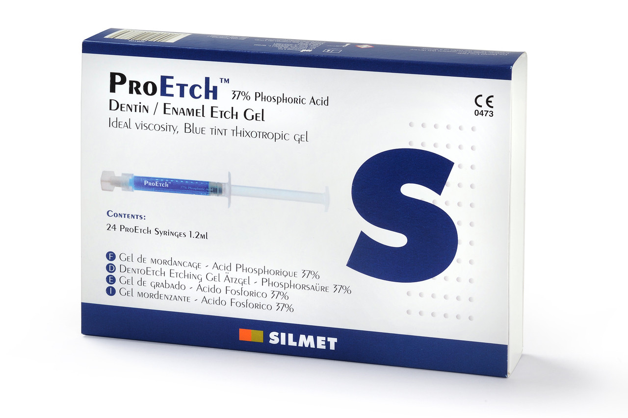 ProEtch 37% Dentin & Enamel Etch Gel 1.2ml. Syringes 24/pk