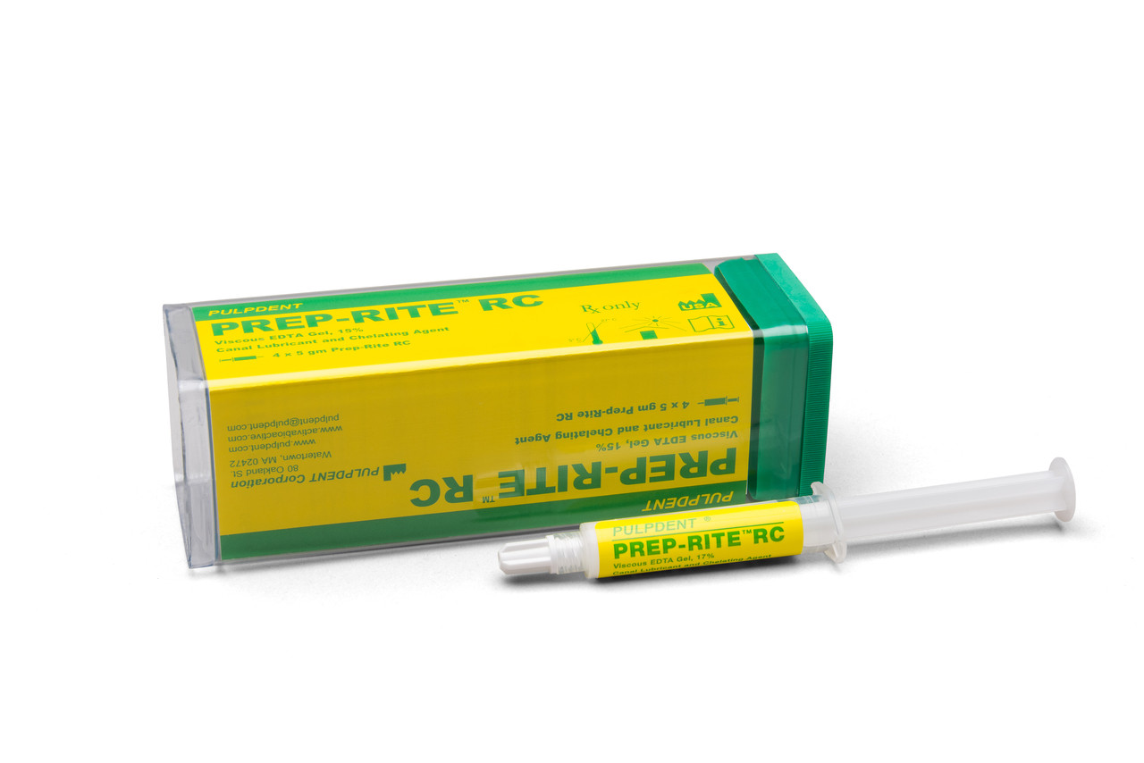 Pulpdent Prep-Rite Kit Contains: 4 x 5gm Syringes