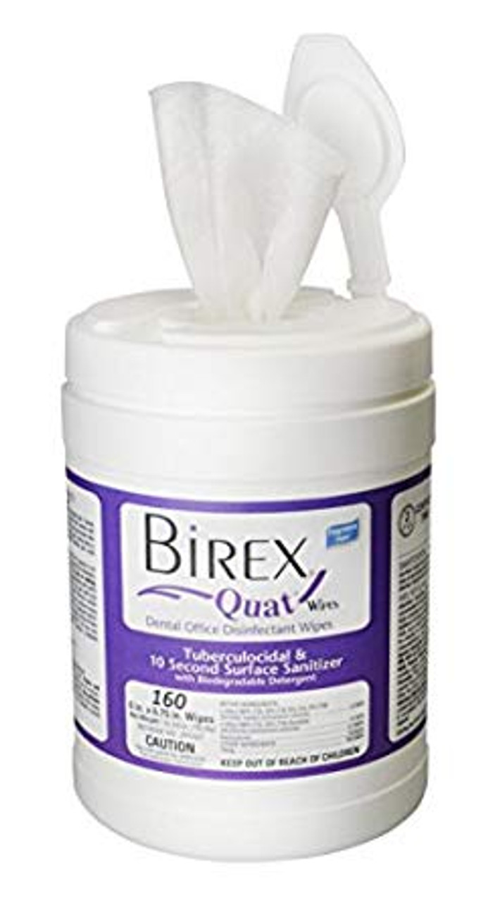 Biotrol Birex Quat Disinfectant Wipes 2 Minute Kill Time, 160 wipes/can 295507