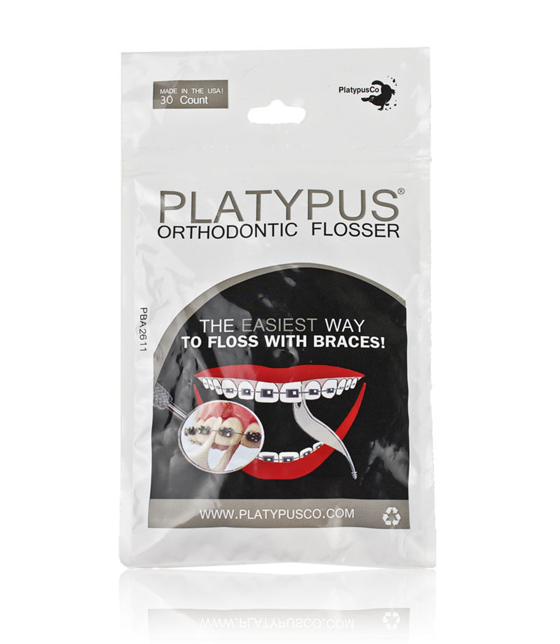 Platypus Orthodontic 3 Pack Flossers, 75/3/bg