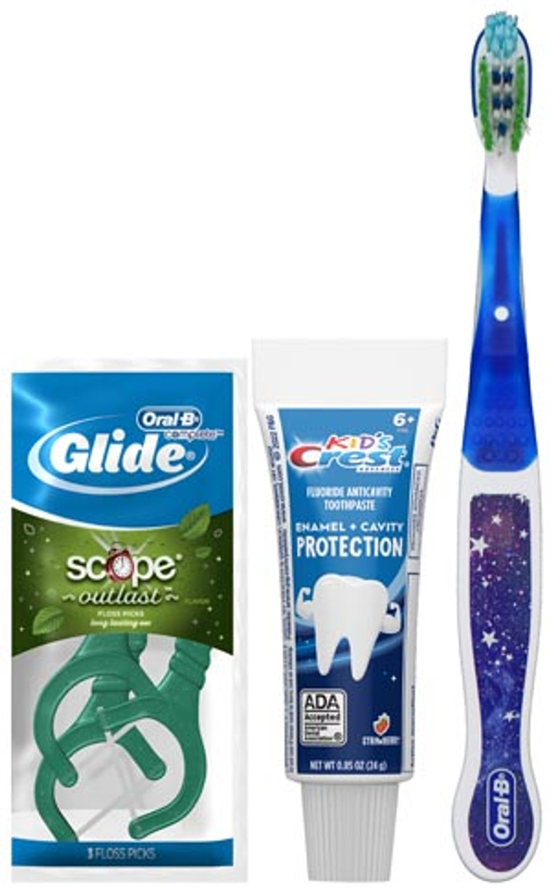 P&G Oral-B Kids 6+ Manual Solutions Bundle, 72 Bundles/cs (old part #s 80338957, 83508111)