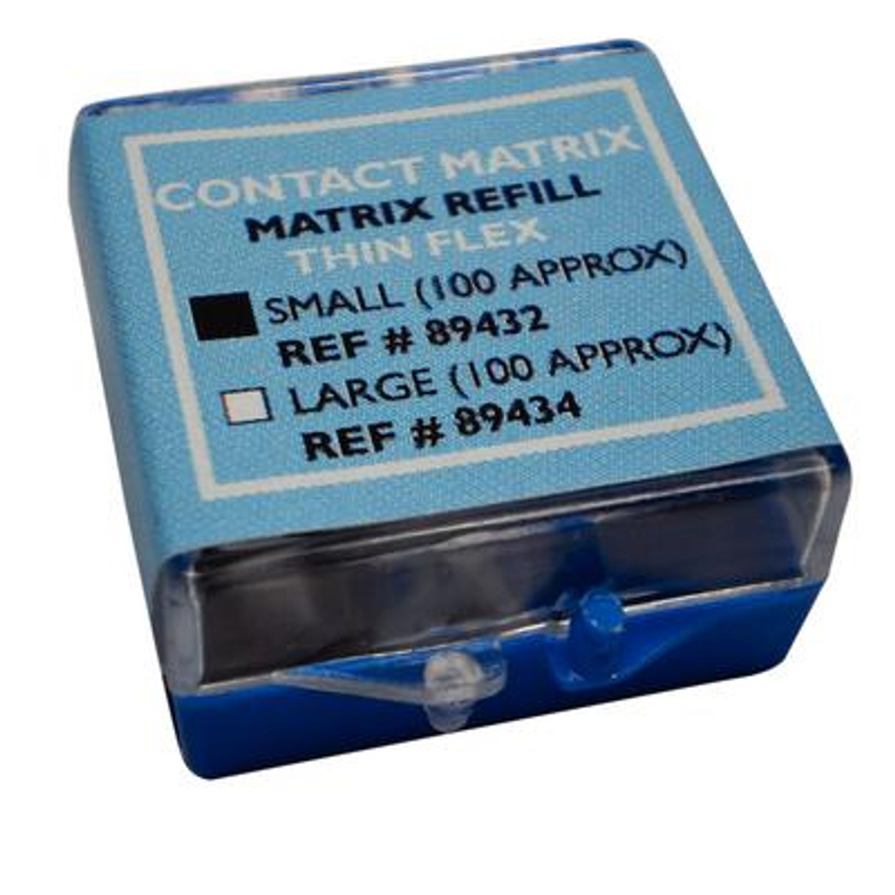 Temrex Sectional Matrix System, Matrices Thin Flex Small, 100/pk