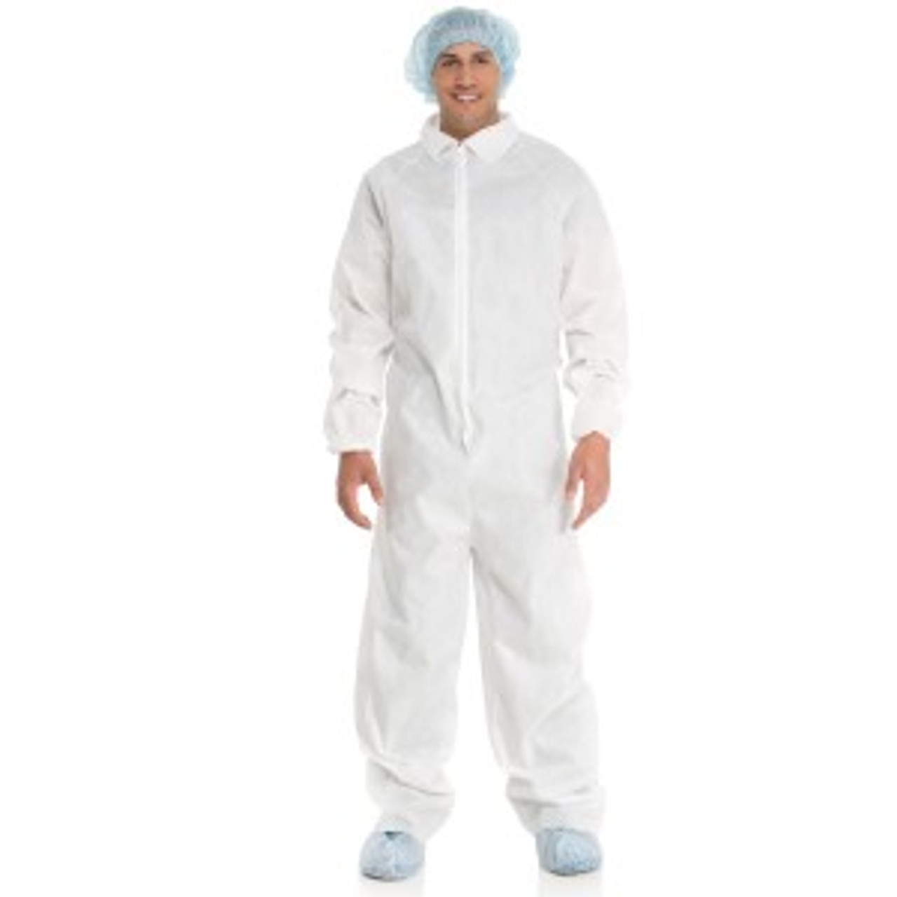 Halyard Kimguard Extra Protective Coverall, Elastic Wrist & Cuff, White, X-Large, 24/cs