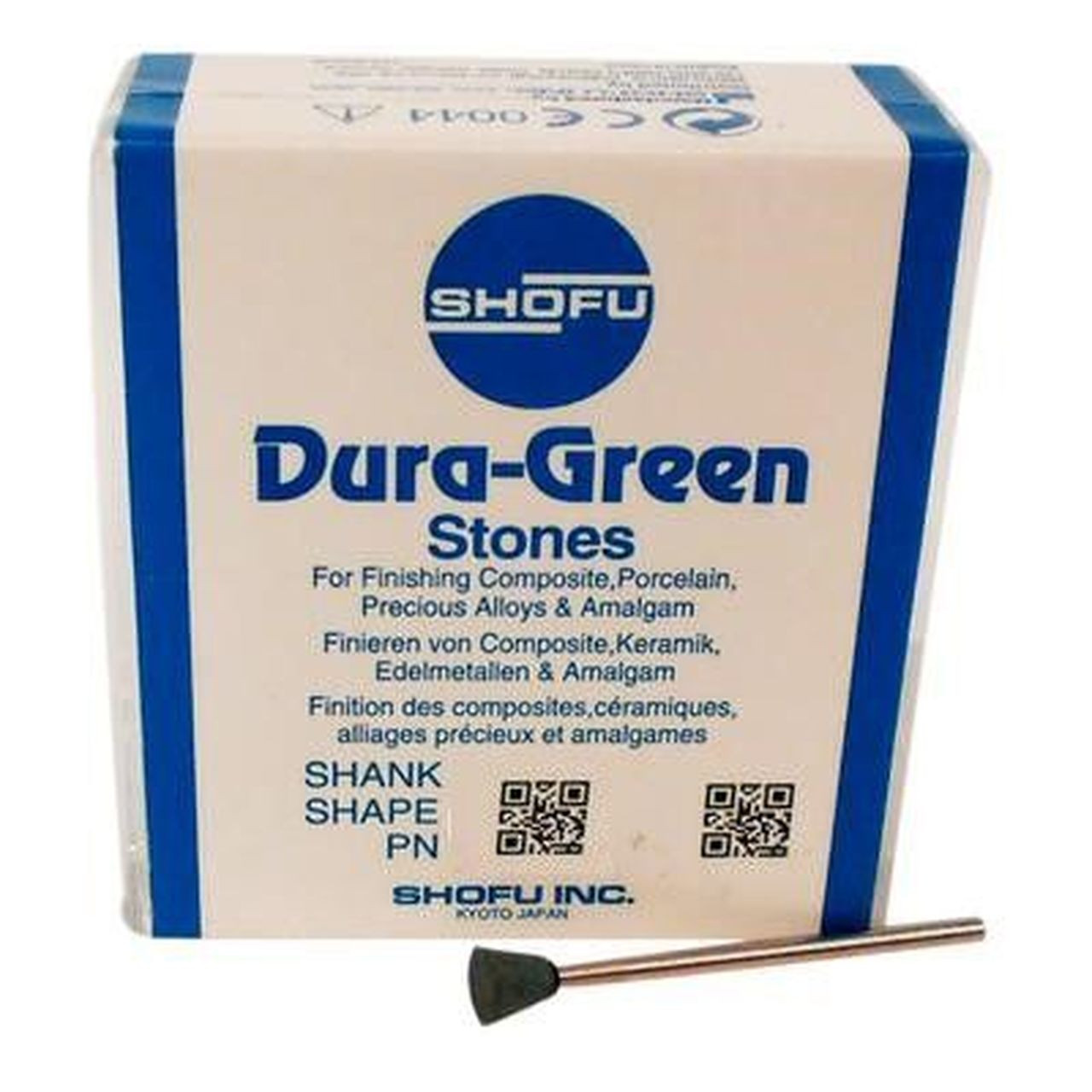 Shofu Dura-Green Stones FG, RD1, 12/pk