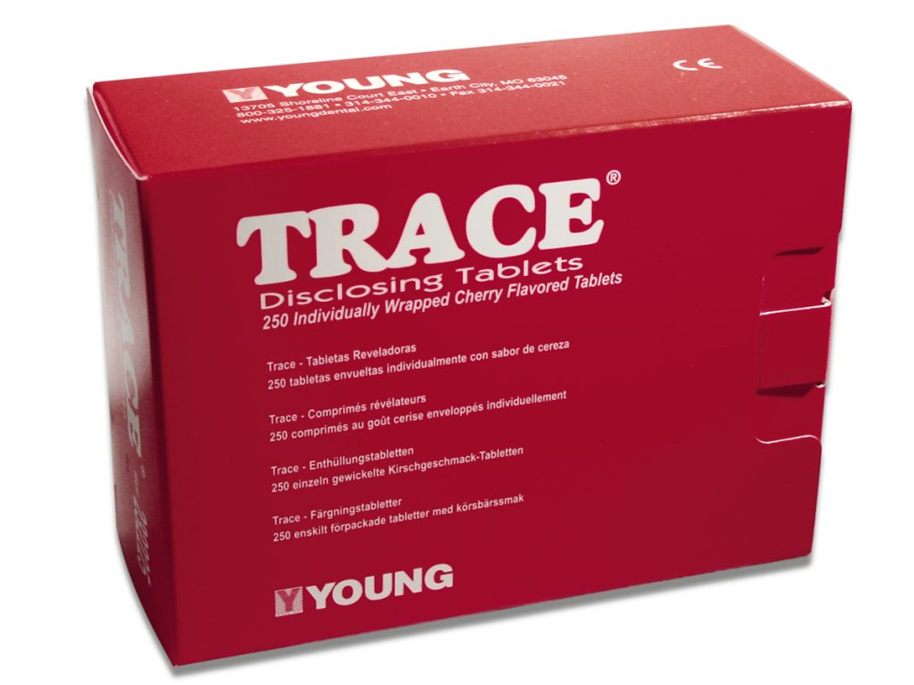 Young Trace Disclosing Tablets 250/bx