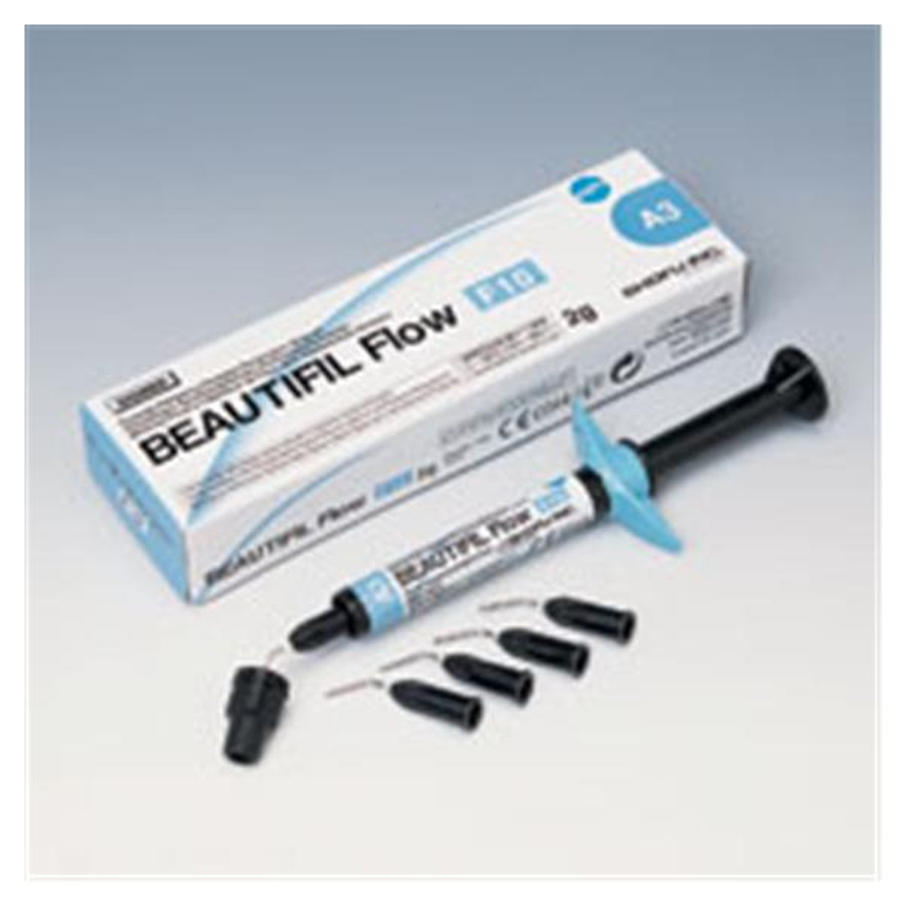 Shofu Beautifil Flow Syringe,  F10 High Flow, A1, 2g, (5) Needle Tips