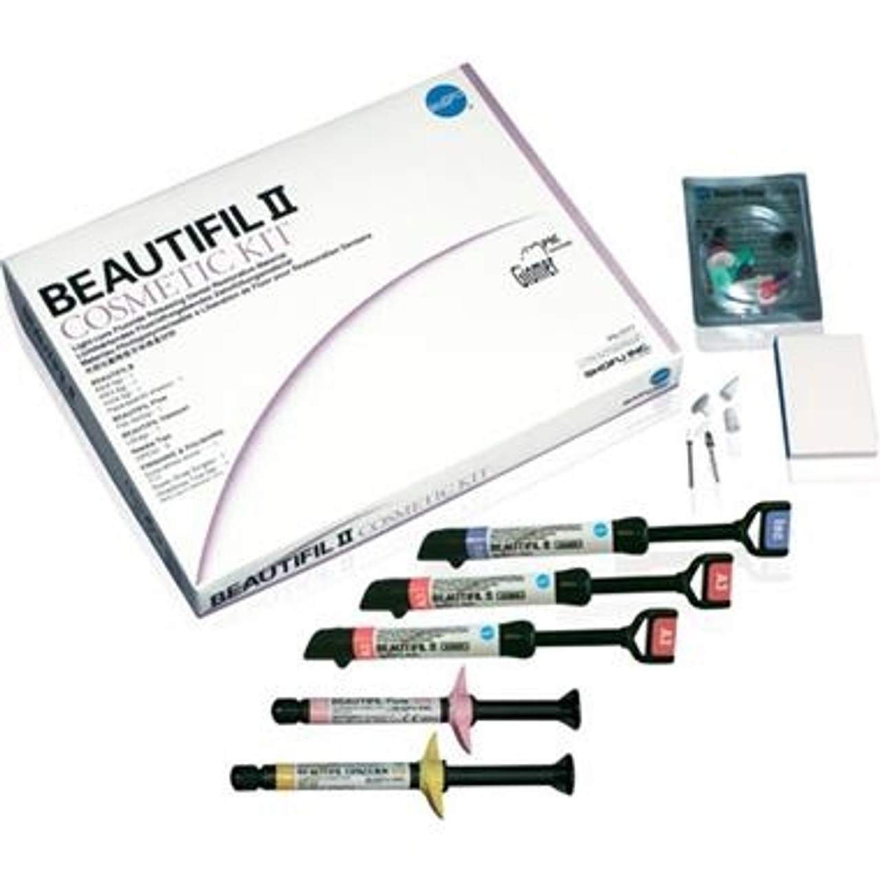 Shofu Beautifil II Restorative Syringe, Cosmetic Kit