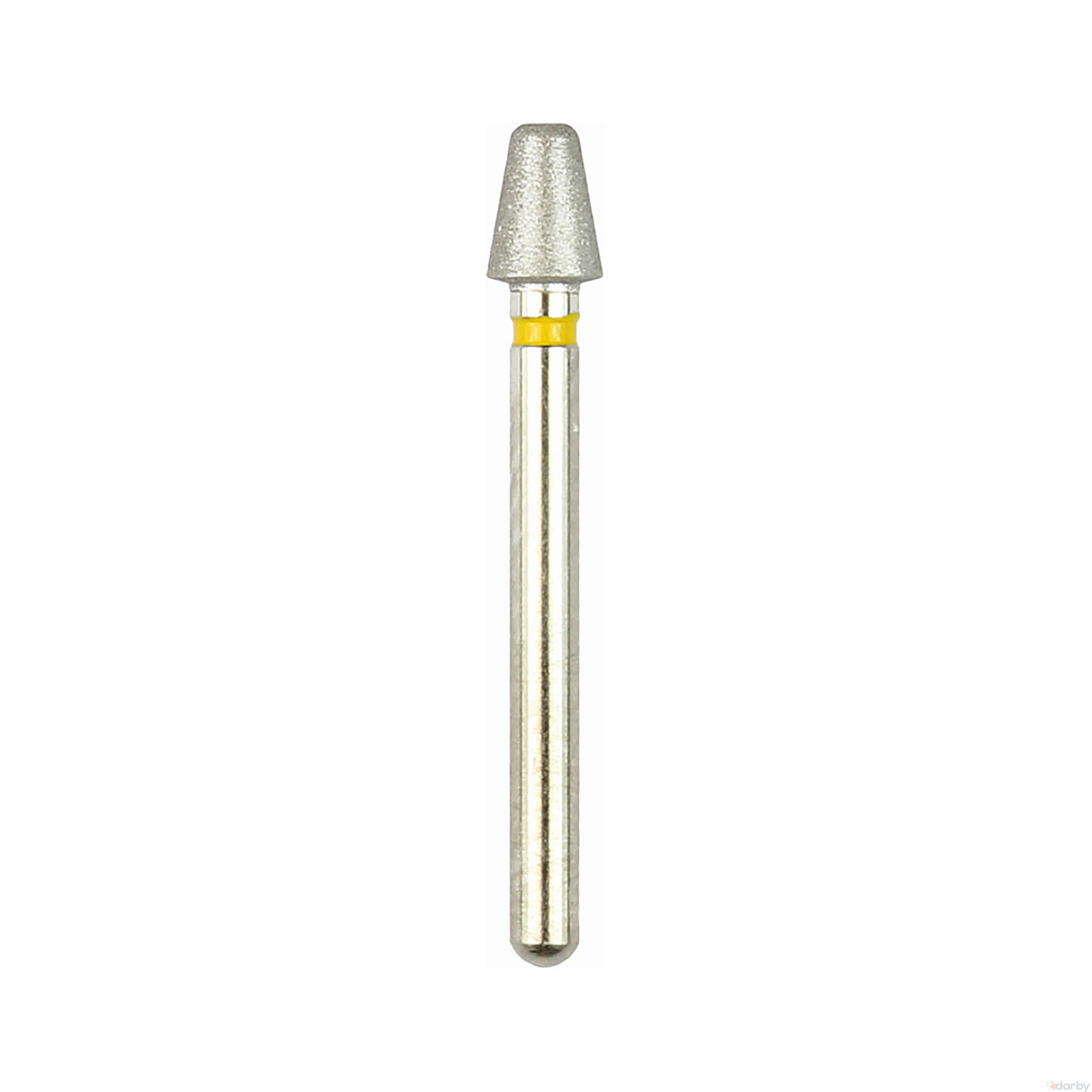 Shofu Robot FG Diamonds, Corner Round Tapered Cylinder, ISO #544/027, 3.5 Length, Super Fine, 1/pk