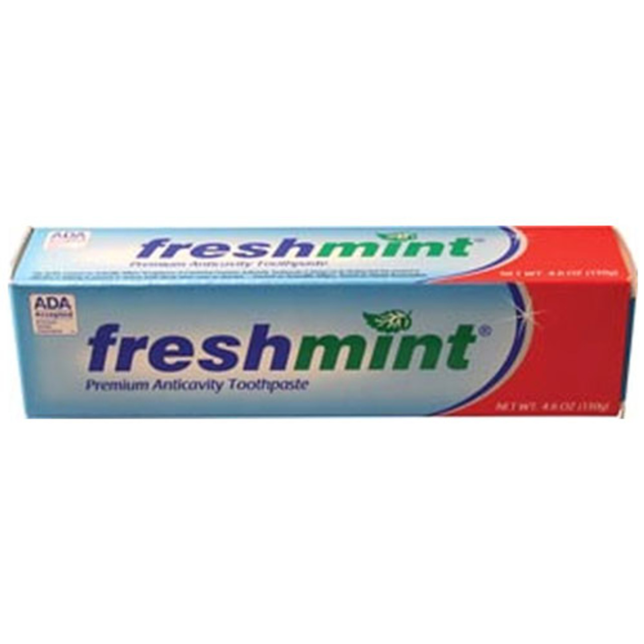 NWI Toothpaste Freshmint Anticavity, 4.6 oz, 24/cs