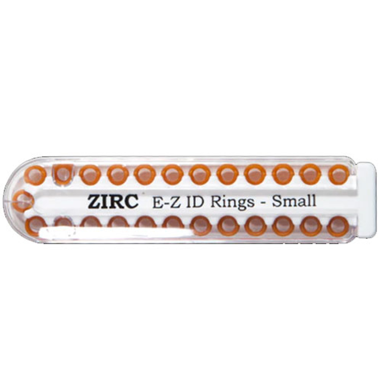 Zirc E-Z ID Rings Small, Copper, 25pk