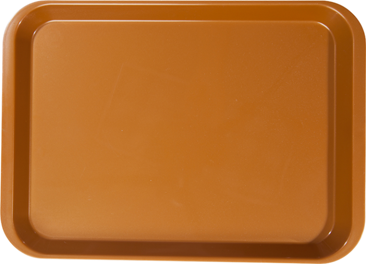 Zirc B-Lok Flat Tray 13-3/8"x9-5/8"x7/8" Copper, ea
