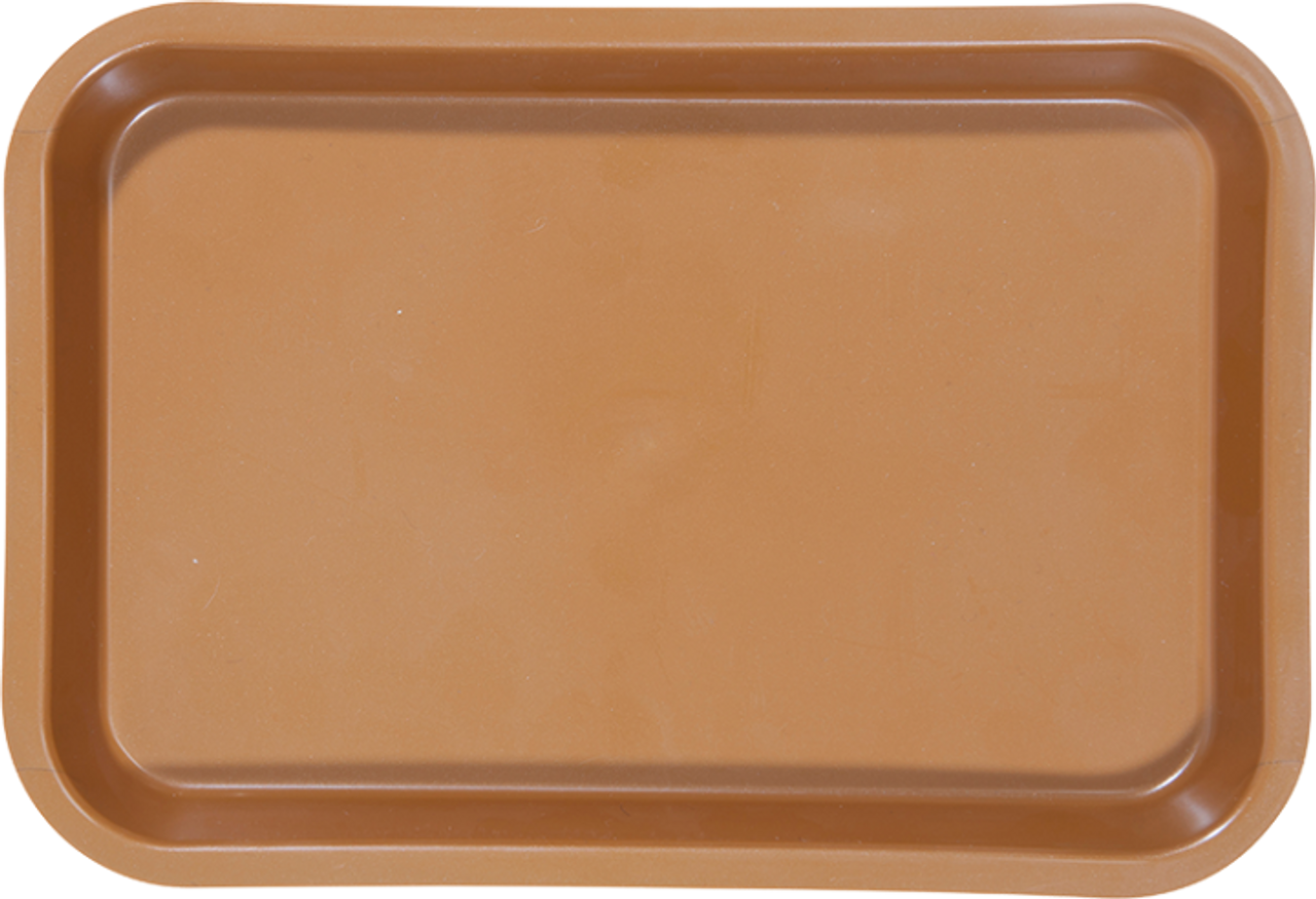 Zirc Mini Tray 9-3/8"x6-3/8"x7/8", Copper, ea