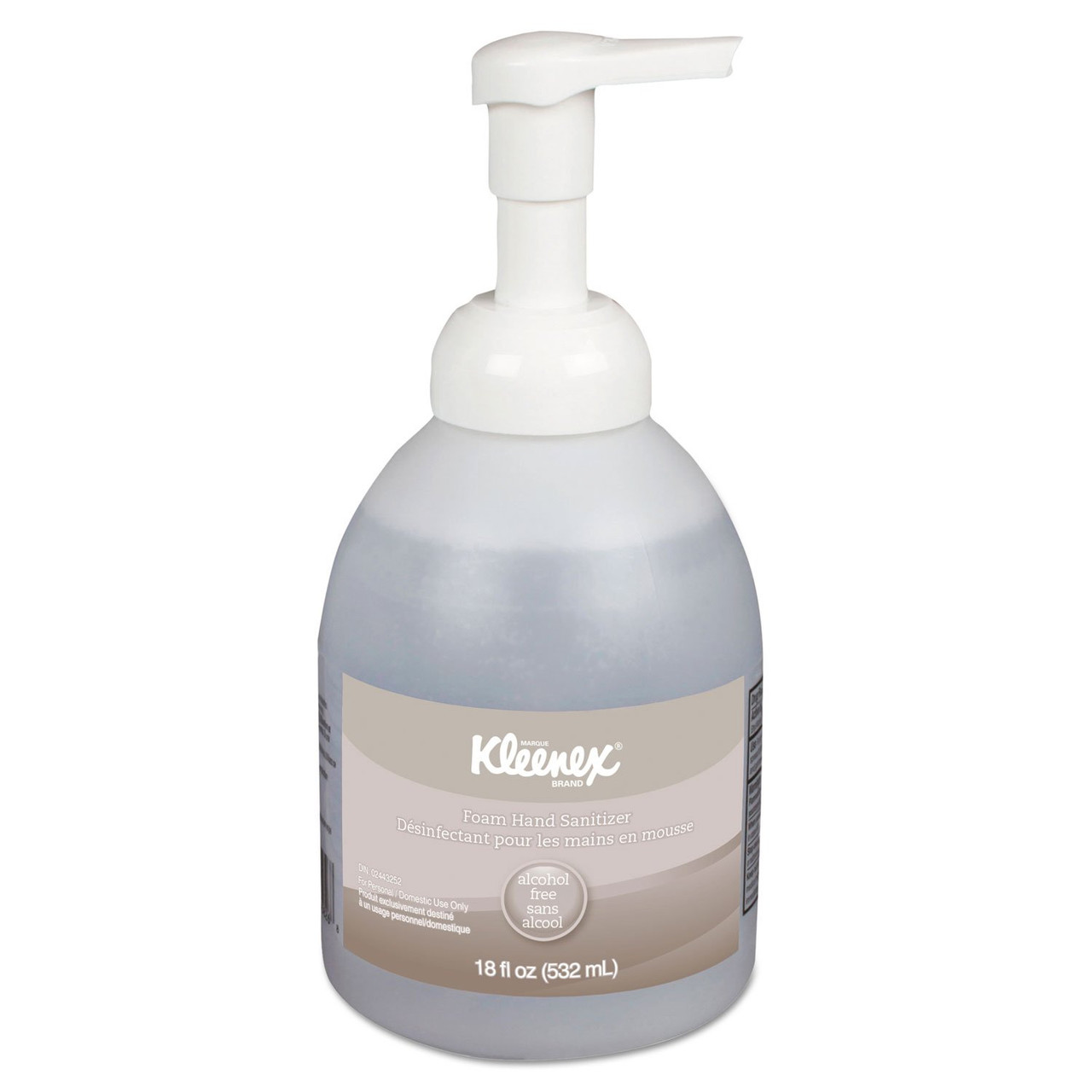Kimberly Clark Kleenex Foam Alcohol Free Hand Sanitizer, 18 fl oz, ea 45827
