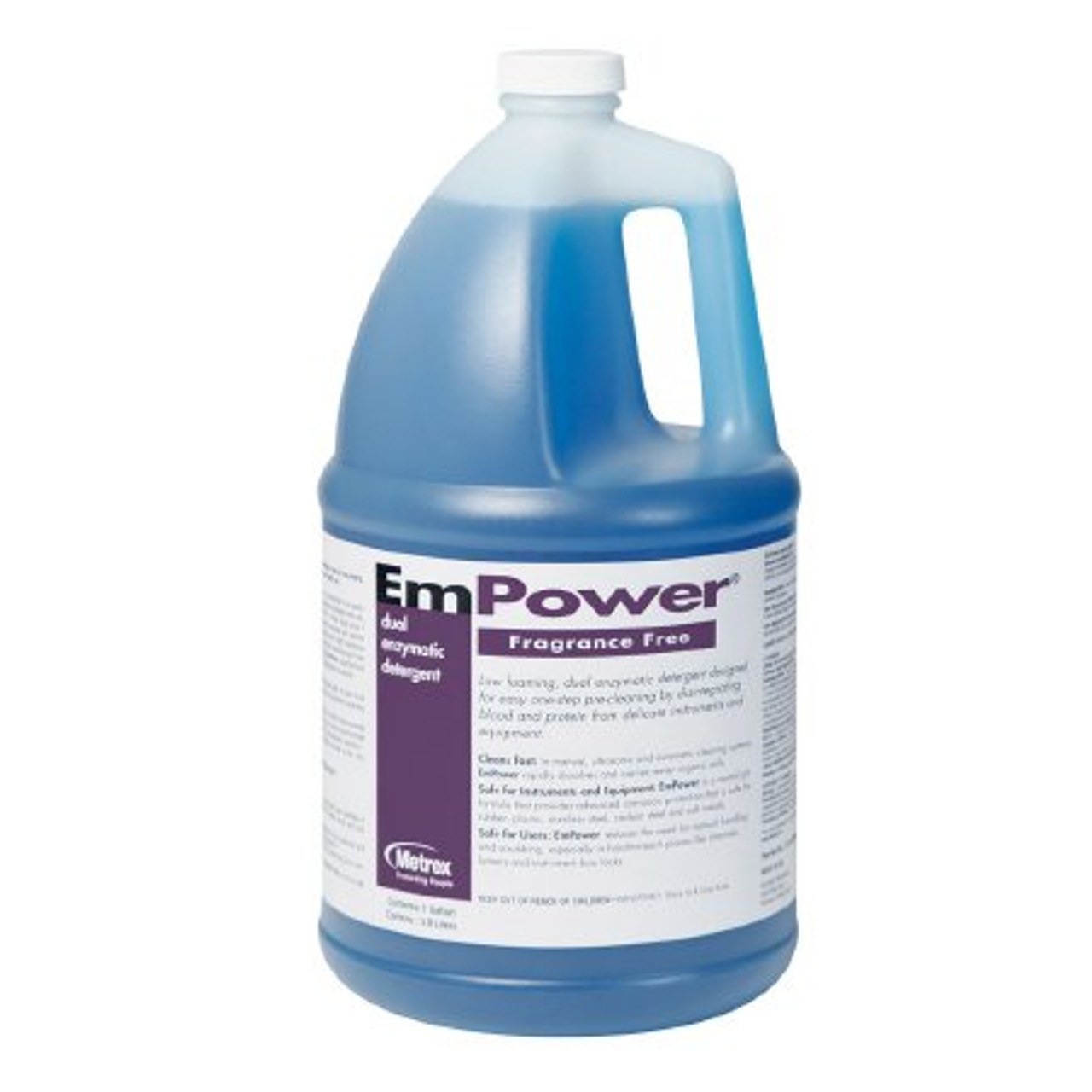 Metrex EmPower Cleaner, Fragrance Free, Gallon, 1/ea 10-4400