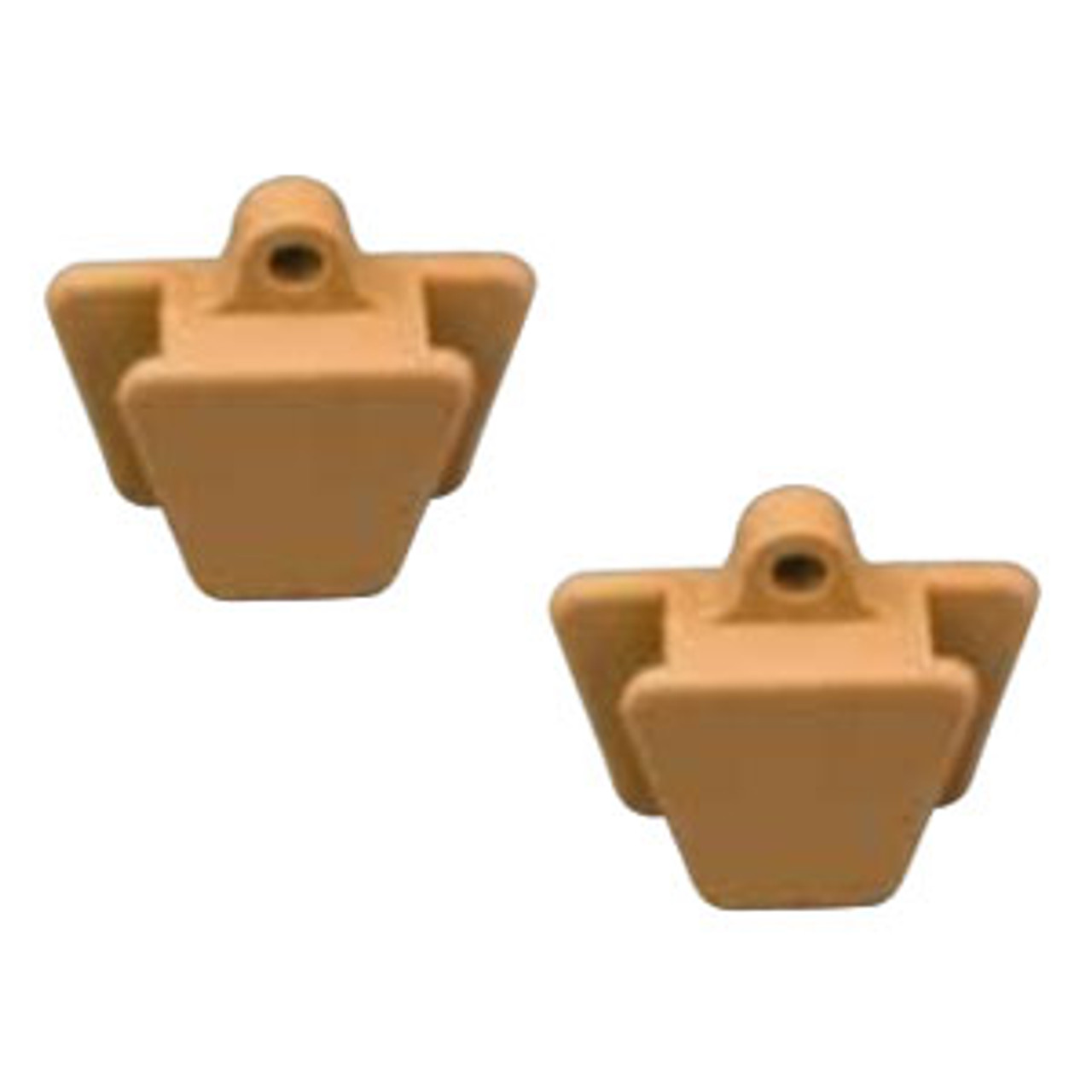Miltex Silicon Rubber Mouth Props Tan - Adult, 2/bx