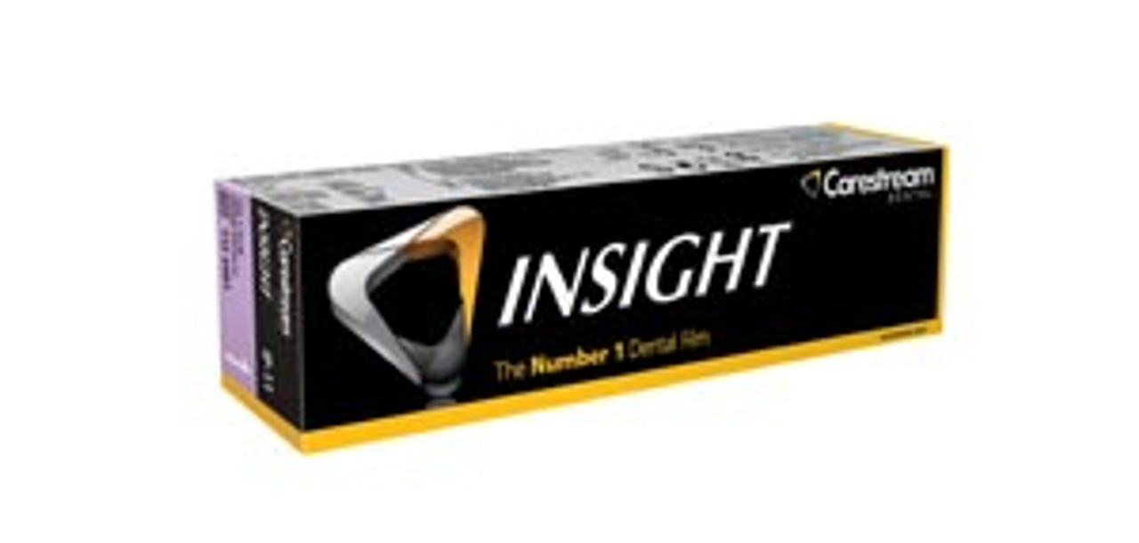 Carestream Insight Intraoral X-Ray Film, IP-11 #1, Single Paper Packets 100/bx